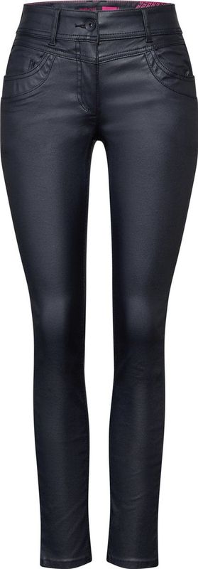 Cecil - NOS Scarlett Coated - Denim -Universal Blue