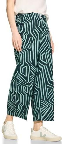 Cecil - Loose Fit Broek - Groen - Dames