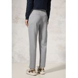Cecil Dames Broek met gemêleerde look in Grijs, Gr: XXL