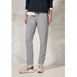 Cecil Dames Broek met gemêleerde look in Grijs, Gr: XXL