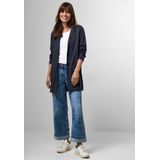 Cecil Dames Lange blazer in Blauw, Gr: S