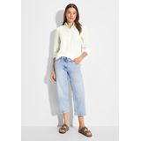 CECIL - Damesblouse - Blouse - Katoenmix - Lange Mouwen - Overhemdkraag