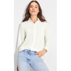 CECIL - Damesblouse - Blouse - Katoenmix - Lange Mouwen - Overhemdkraag