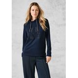 Cecil - Dames Trui - Blauw - Hoodie