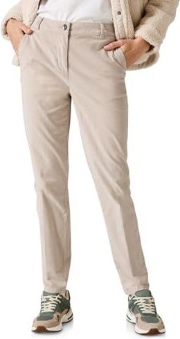 Chino Broek - Light Hazel Beige - 4-Pocketsmodel - Riemlussen - Patches