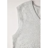 Cecil - Dames Trui - Grijs - Katoenmix met Stretch