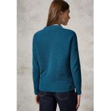 Gebreide Trui - Celestial Aqua Blue - Zachte Ribbrei - Regular Fit