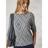 Cecil - Dames Shirt - Grijs - Verengaren - Lange Mouwen