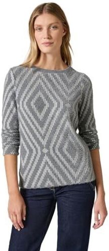 Cecil - Dames Shirt - Grijs - Verengaren - Lange Mouwen