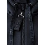 Jas - Wol-Look - Nylon - Capuchon - Lange Mouwen - Zacht en Warm