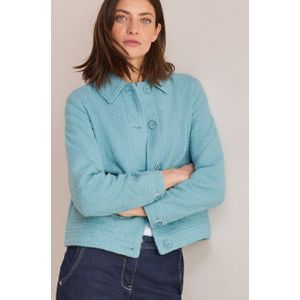 Cecil Damesjas in wol-look, sterk mint, L