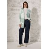 Glaced Green Melange - Hoodie - Met Grafisch Patroon