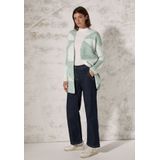 Glaced Green Melange - Hoodie - Met Grafisch Patroon