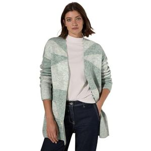 Glaced Green Melange - Hoodie - Met Grafisch Patroon