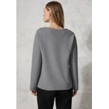 Cecil - Ottoman Shirt - Grijs - Dames - Lange Mouwen