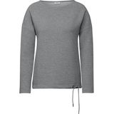 Cecil - Ottoman Shirt - Grijs - Dames - Lange Mouwen