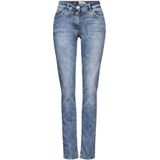 Design - Stretchbroek - Effen - Denim - Slimfit - Mid Waist