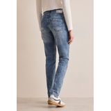 Cecil, Dames, Jeans, Blauw, Maat: W27 L30 Katoen,