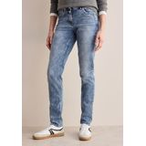 Cecil, Dames, Jeans, Blauw, Maat: W27 L30
