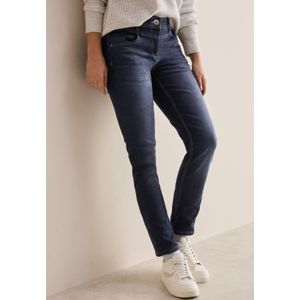 Cecil - Toronto - Slim Fit Jeans - Dark Blue Wash - Elegante Look