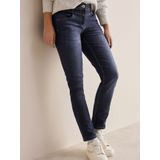 Cecil - Toronto - Slim Fit Jeans - Dark Blue Wash - Elegante Look