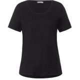 STREET ONE T-shirt Style Gerda met een langere achterkant