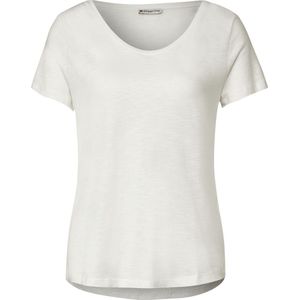 Katoen Modal Ronde Hals T-Shirt Voor