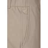 Street One - Slim-fit Sigarettenbroek - Beige - Dames - L - Polyamide