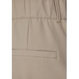 Street One - Slim-fit Sigarettenbroek - Beige - Dames - L - Polyamide