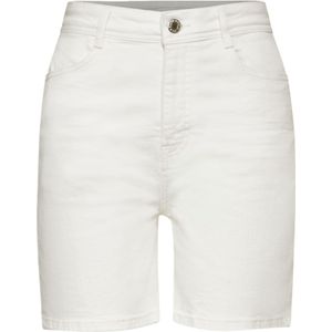 Street One Dames Jeansshort in Wit, in size: 25