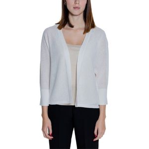 Street One, Dames, Truien, Wit, Maat: 2XS Viscose,