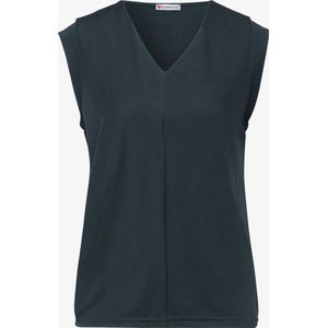 Street One - A321467 - silk look structure v-neck