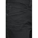 Street One - Envy - Jeans - Zwart - Casual Fit, Middelhoge Taille, Slanke Pijpen