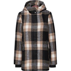 Street One - Geruite Jack - Dames - Zacht - Warm - Capuchon