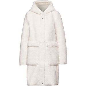 Street One doubleface teddy coat - Dames Jas - snow cream - Maat 36
