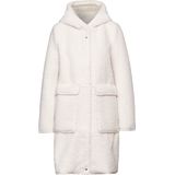 Street One doubleface teddy coat - Dames Jas - snow cream - Maat 36