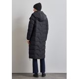 Tussenmantel - Gewatteerde Jas - Effen - Afneembare Capuchon, Warm Gevoerd