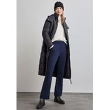 Tussenmantel - Gewatteerde Jas - Effen - Afneembare Capuchon, Warm Gevoerd