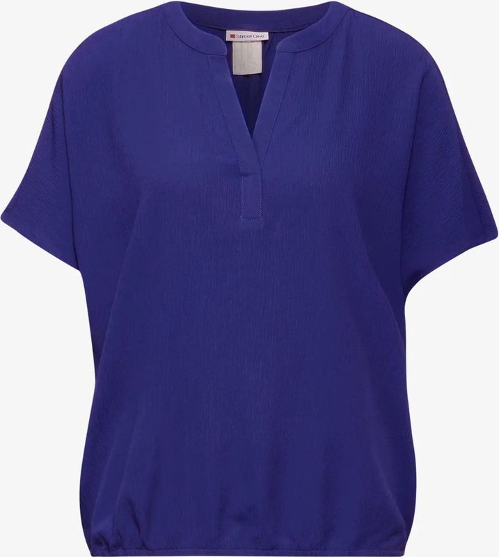 Blouseshirt - Ronde Hals - Licht Transparant - Zachte Viscosemix