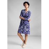 STREET ONE Tuniek jurk met print, violet blue, 34
