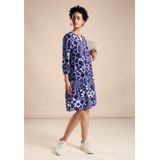 STREET ONE Tuniek jurk met print, violet blue, 34