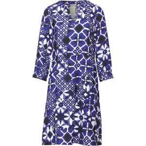 STREET ONE Tuniek jurk met print, violet blue, 34