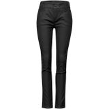 Street One - York Style Broek - Lederlook - Middelhoge Taille - Zwart - Stretch