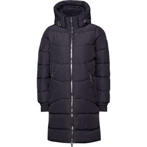 Street One - Gevoerde Teflon Mantel - Zwart - Winterjas