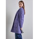 Jas - Deep Lilac - Wol-look - 2-knoopsmodel - V-hals