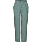 Street One - Losse Broek - Groen - Hoge Taille - Slanke Pijpen