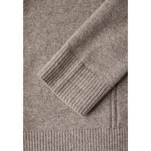 Street One - Dames Trui - Beige - Gebreide Trui