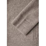 Street One - Dames Trui - Beige - Gebreide Trui