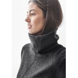 STREET ONE trui met col, Gravel Grey Mel., 34