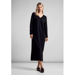 Street One Dames Maxi-jurk in Zwart, in size: 40